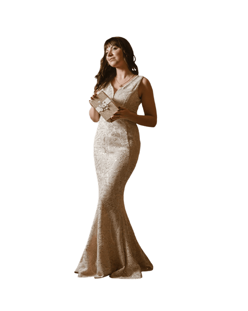 Sequin Mermaid Gown Image